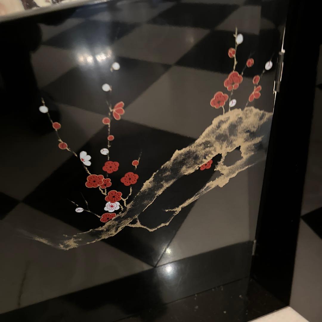 無形文化財　漆屏風