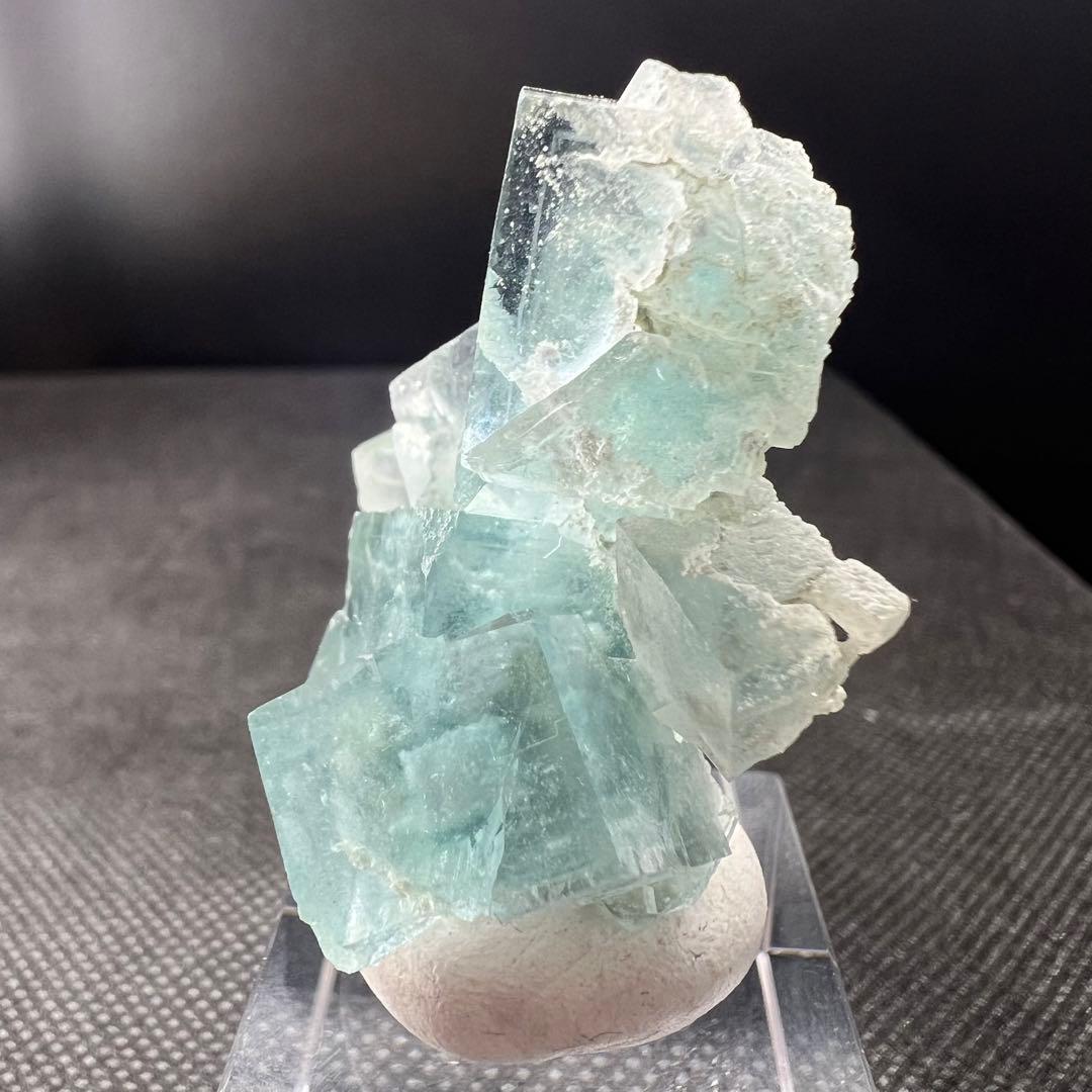 ヤオガンシャン　「白群」ウィンドウ　「白緑」フローライト