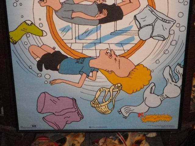 90'S★ビーバス&バットヘッド★ポスター★23★MTV★ビンテージ★USA雑貨