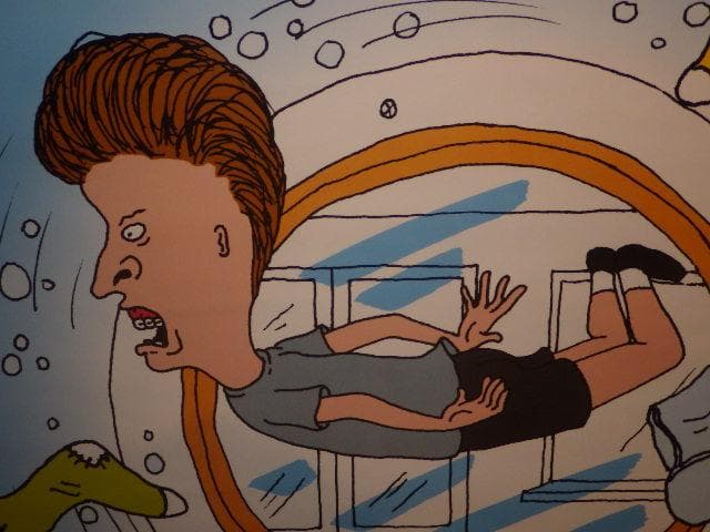 90'S★ビーバス&バットヘッド★ポスター★23★MTV★ビンテージ★USA雑貨