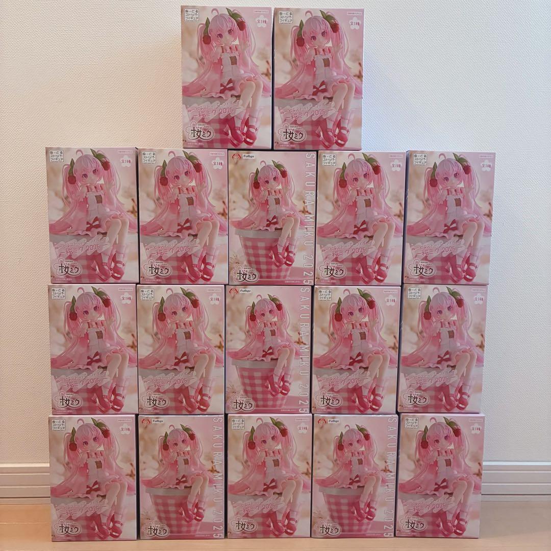 桜ミク　ぬーどるストッパーフィギュアー　2025