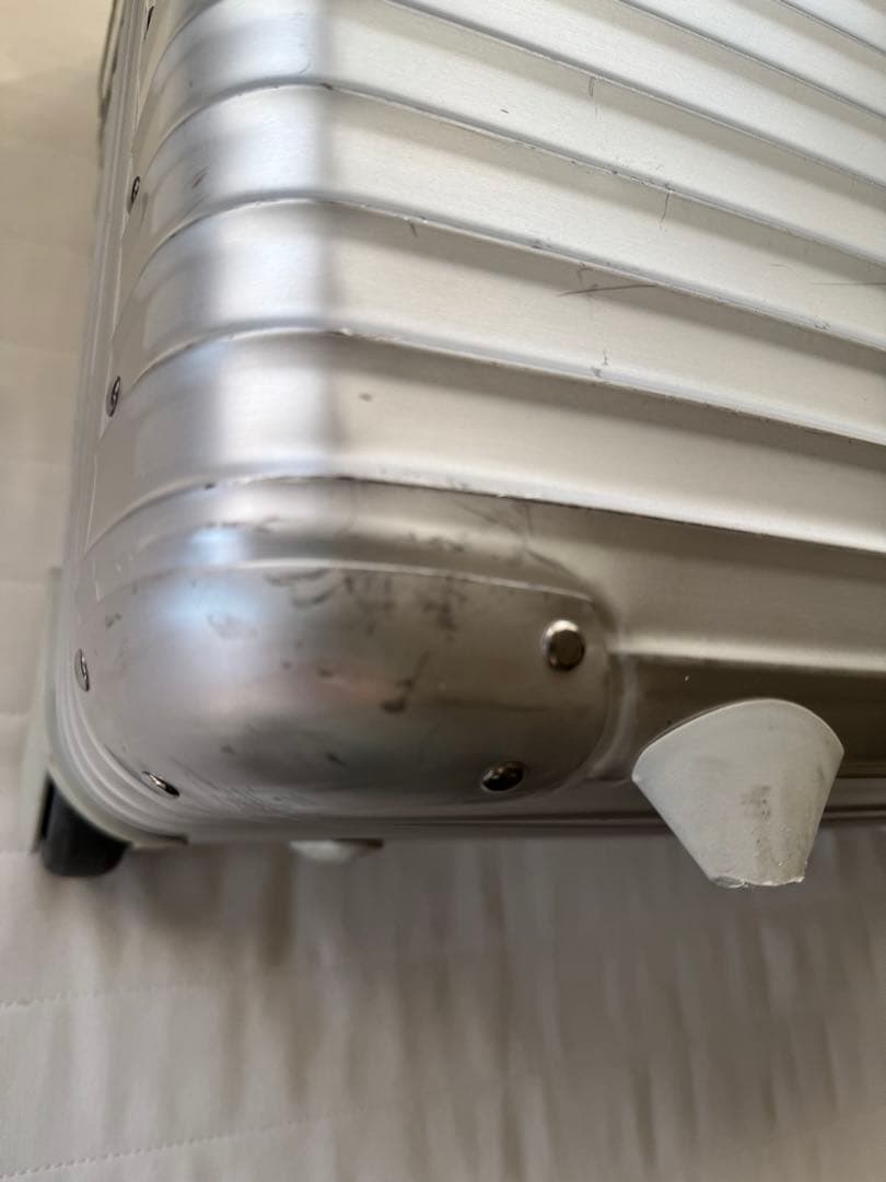 【廃盤】【美品】リモワ トパーズ パイロットトローリー 2輪 旧型 シルバー