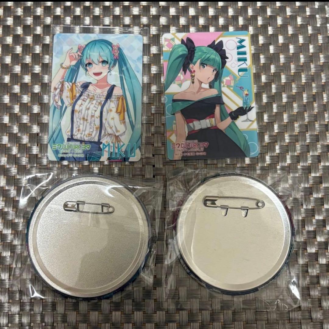 39culture 初音ミク缶バッジculture39ミクカル2019 2021