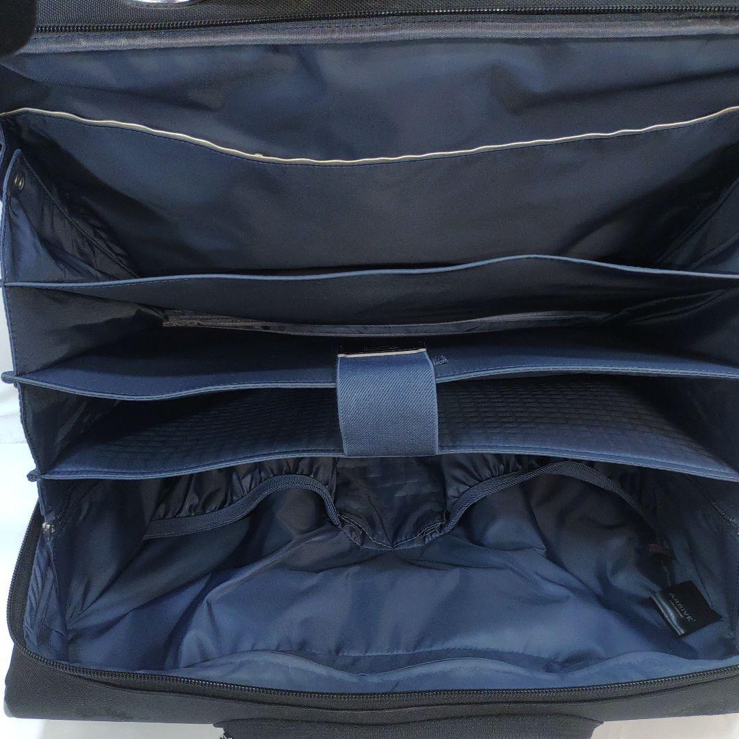 【美品】トゥミ ARRIVE キャリーケース 旅行鞄 レザー×バリスティック 黒