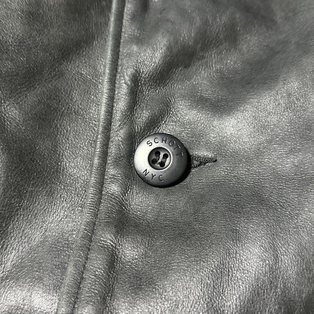 Schott オールレザー カーコート L USA製