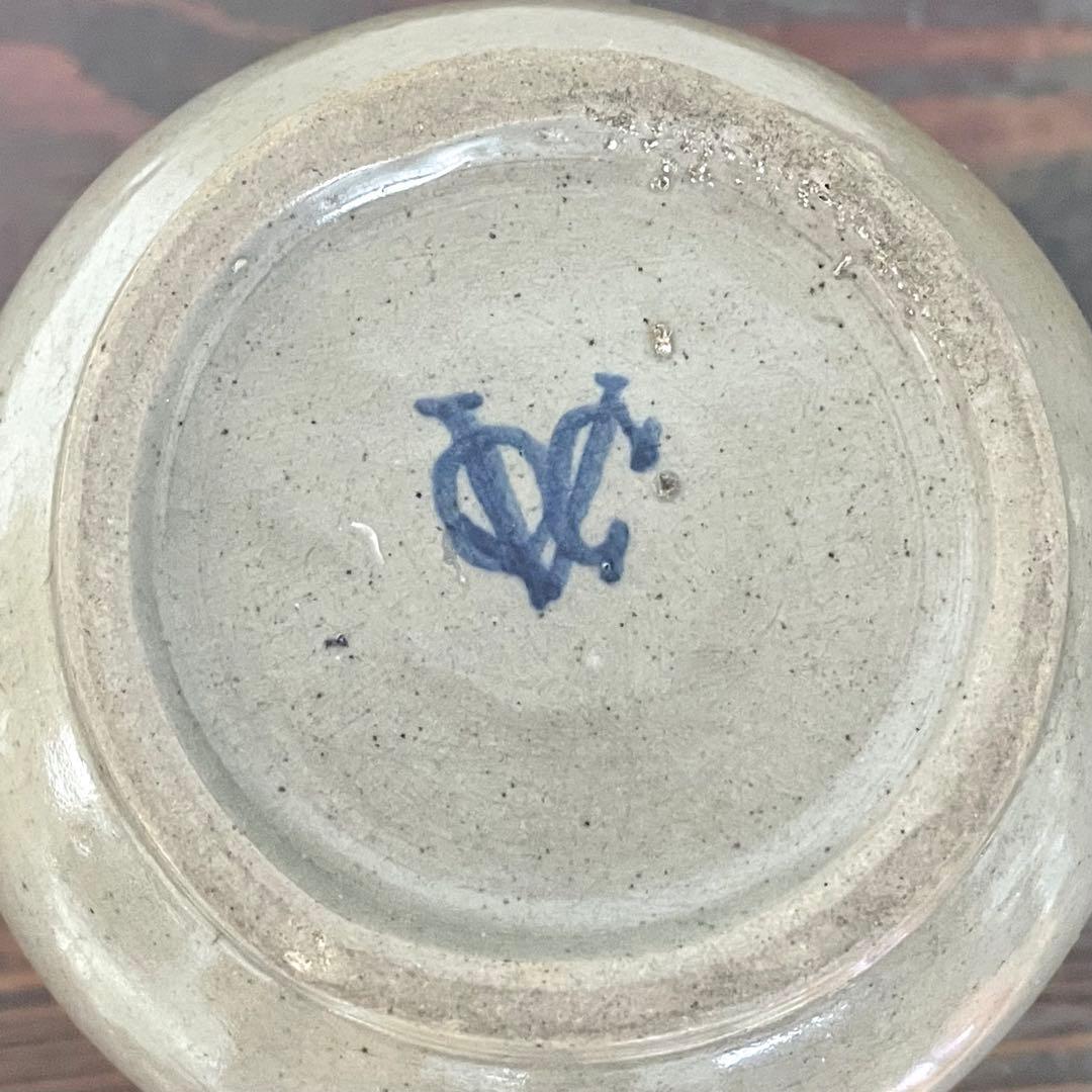 古伊万里 VOC 徳利 染付 草文 花器 花入