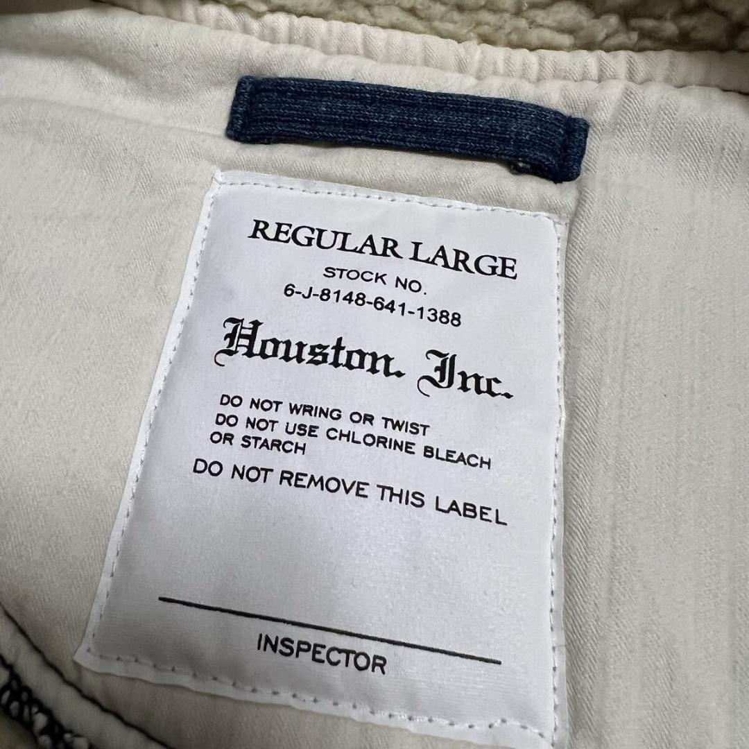 高級 HOUSTON ヒューストン N-1 デッキジャケット R-8601