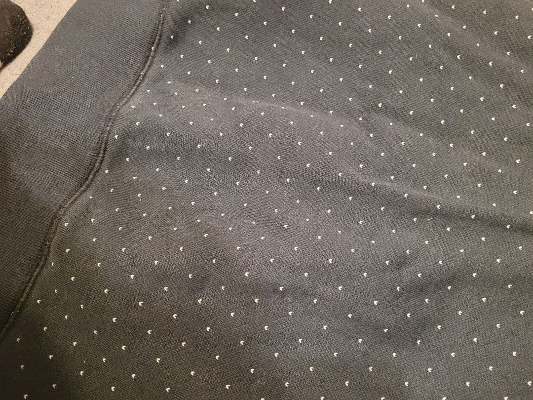 Supreme 難アリ ハートドット柄 ジップアップパーカー