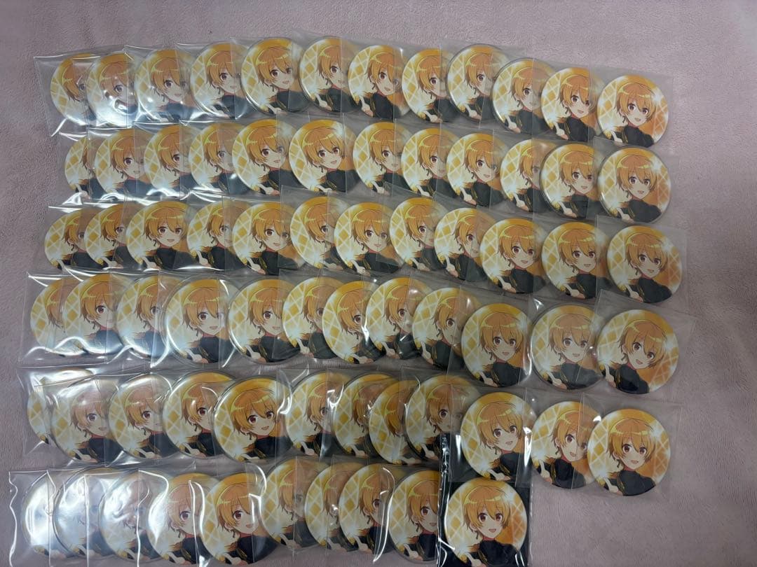 すとぷり　るぅと　缶バッジ　すと10等身×70