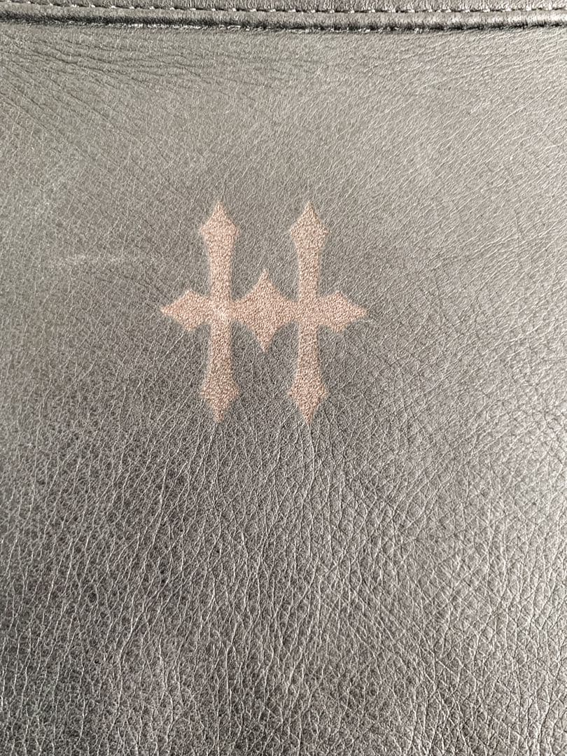 【定価30万円・EXILE着】　コールブラック 極上イーグルレザージャケット