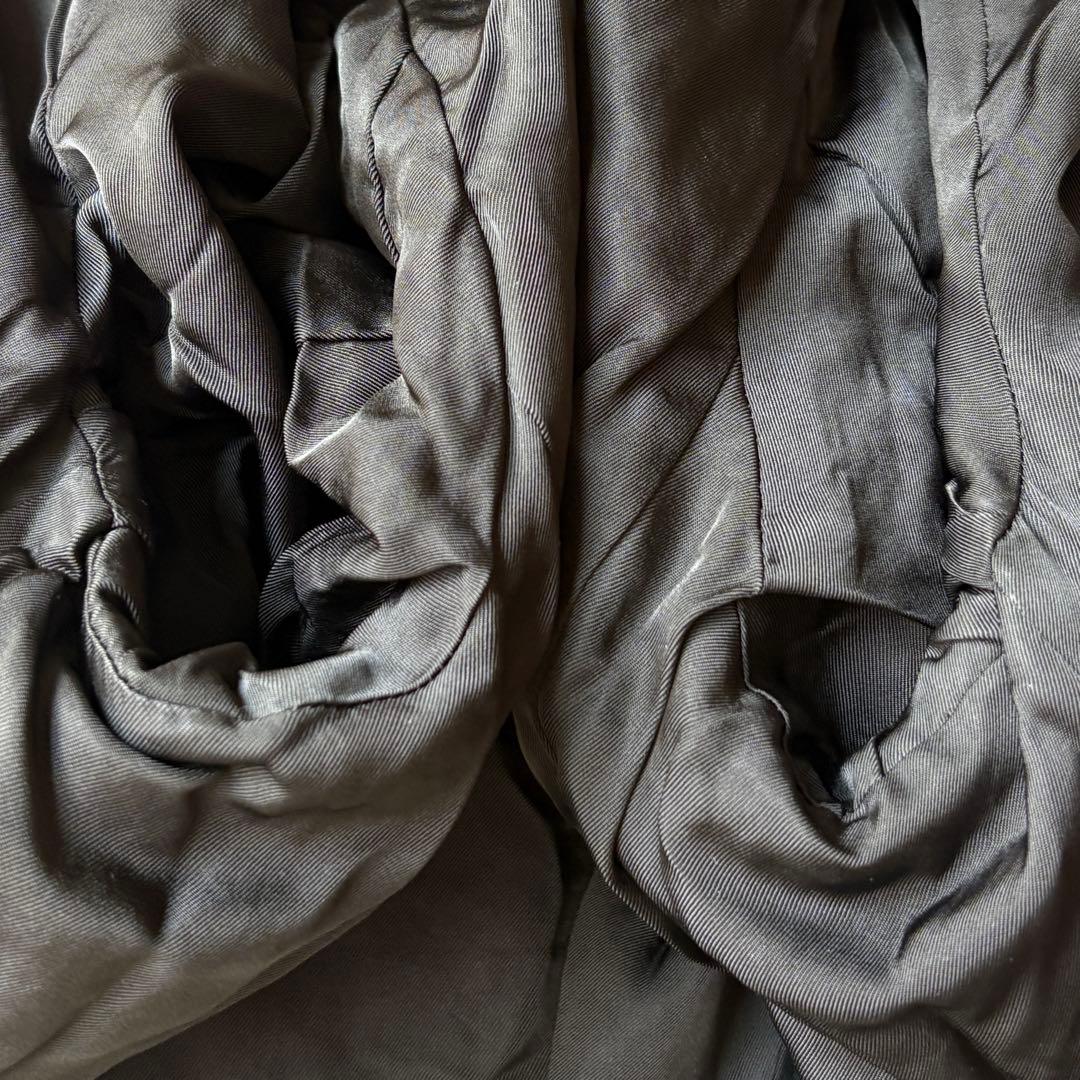 トリココムデギャルソン　千鳥格子　チェスターコート　グレンチェック　モノトーンM