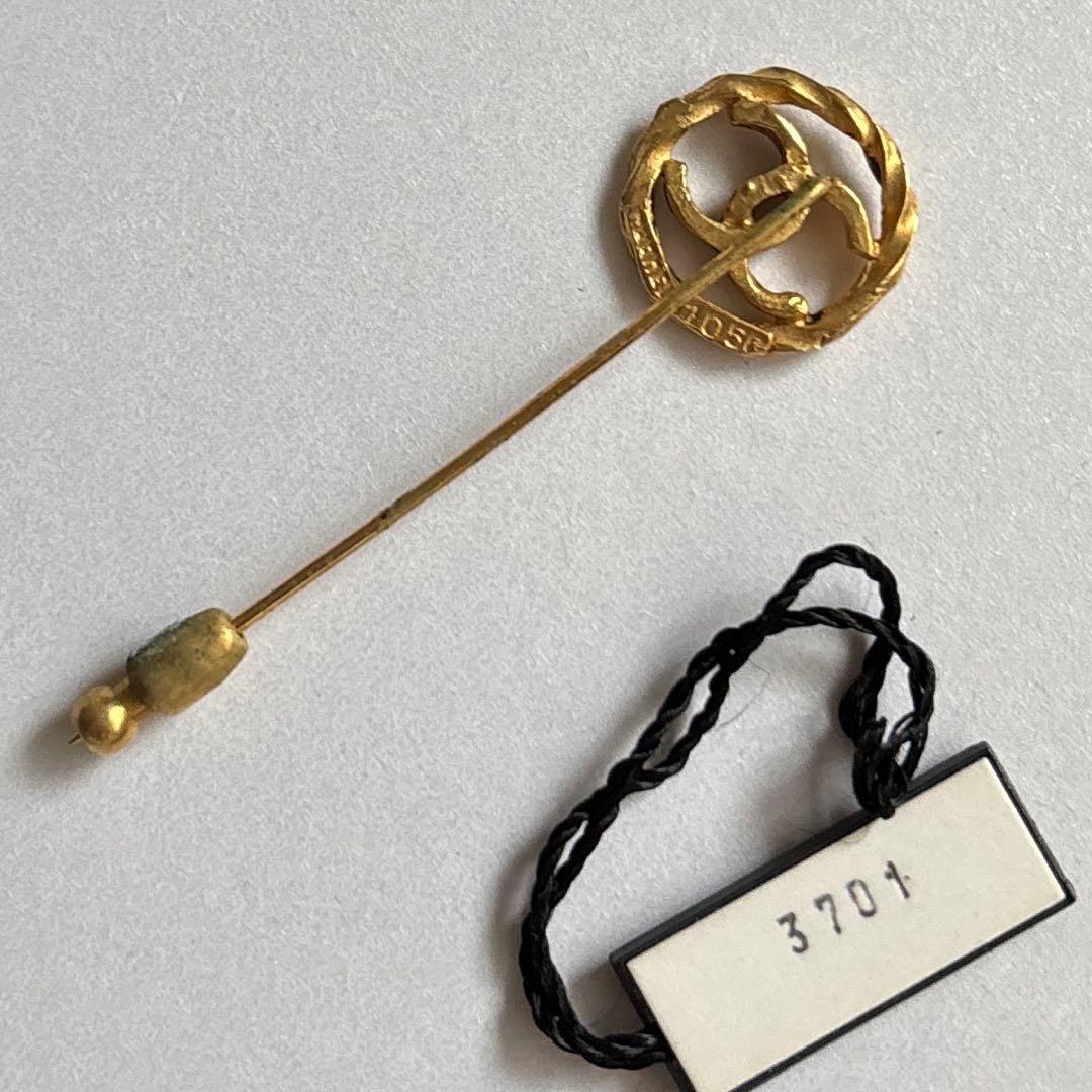 CHANEL レトロ ピンブローチ used