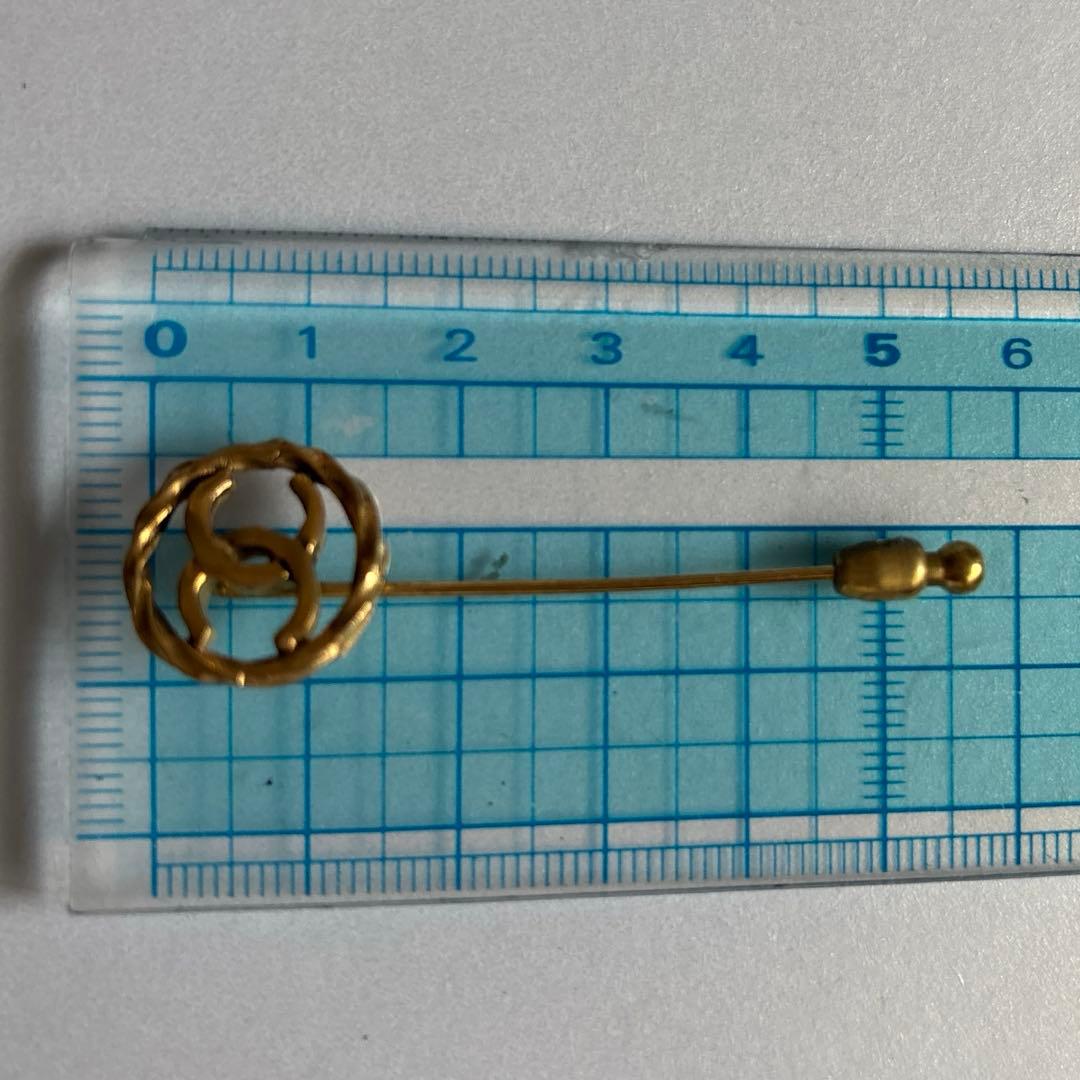 CHANEL レトロ ピンブローチ used