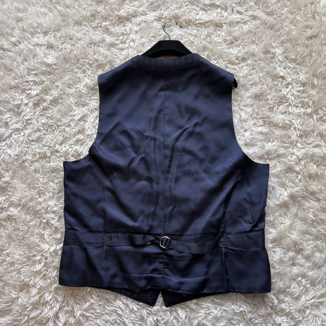 【現行タグ】美品　ポール・スミス ストライプ スーツ　ベスト　ネイビー