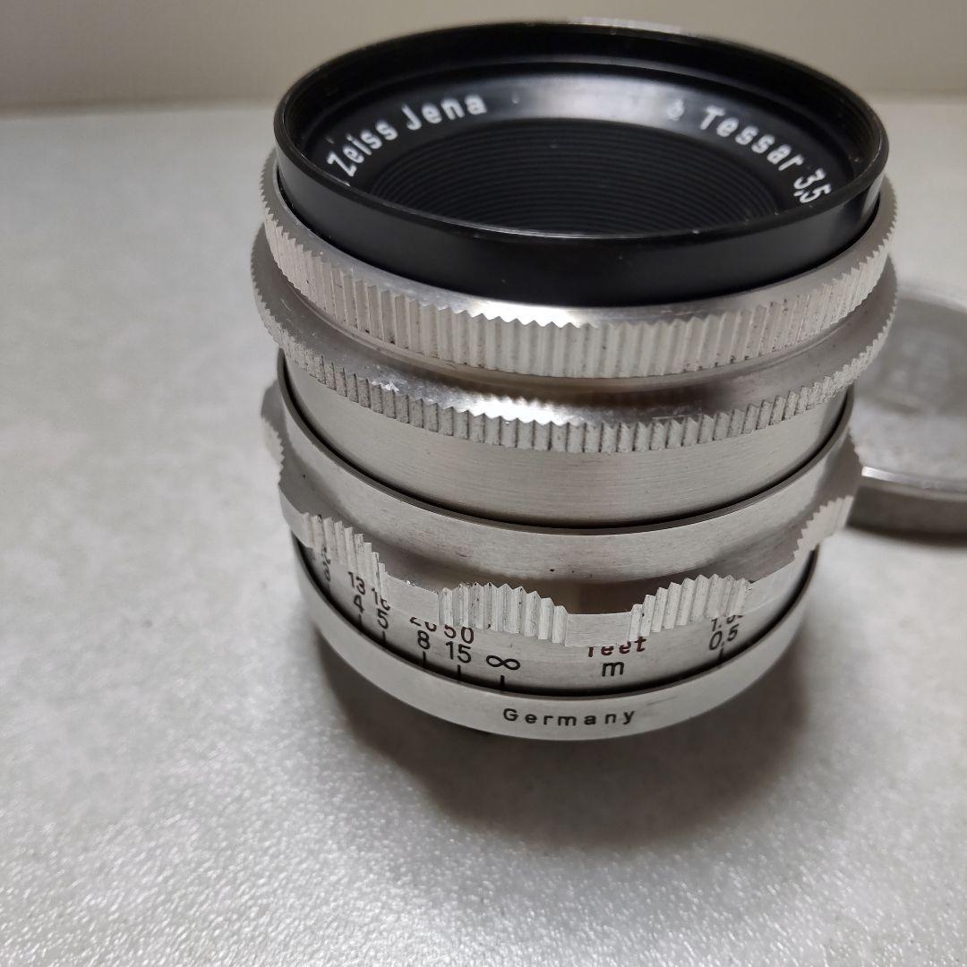 訳あり Carl Zeiss Jena Tessar F3.5 50㎜エキザクタ