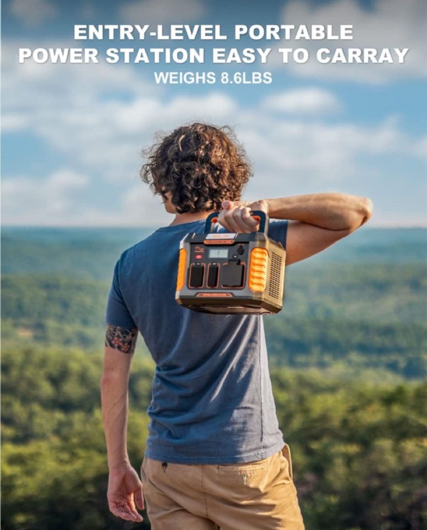 ポータブル電源330W 大容量　防災　キャンプ　アウトドア