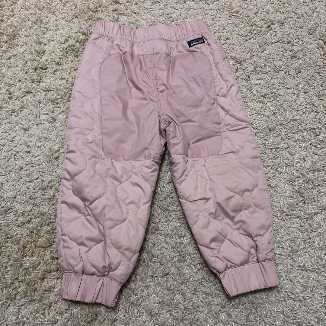 【美品】Patagonia ベビーキルテッドパフジャケット セットアップ 2T