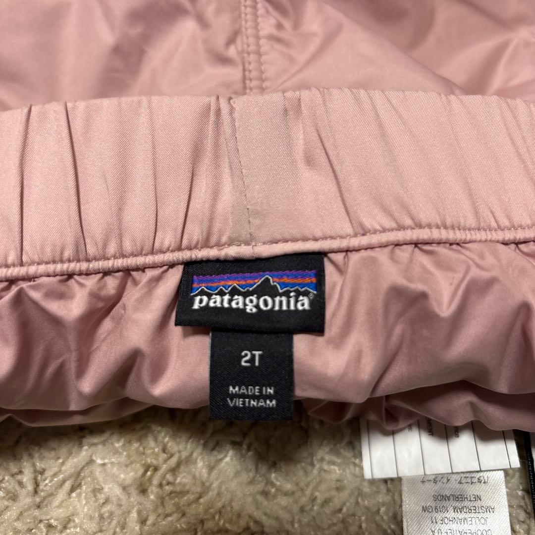 【美品】Patagonia ベビーキルテッドパフジャケット セットアップ 2T