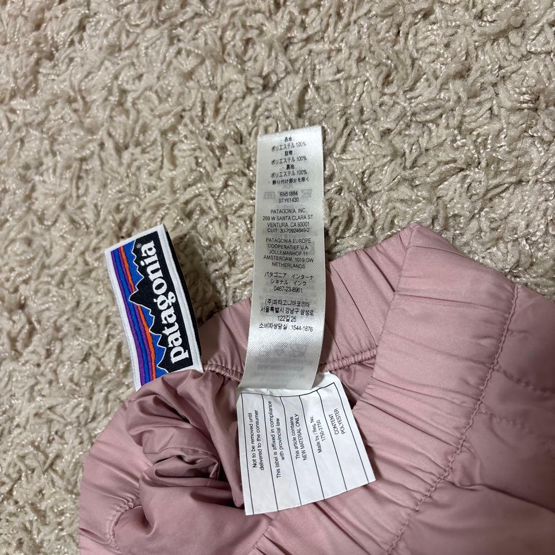 【美品】Patagonia ベビーキルテッドパフジャケット セットアップ 2T