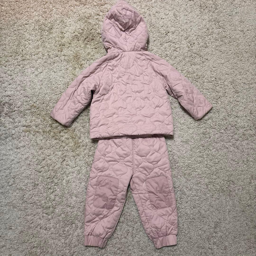 【美品】Patagonia ベビーキルテッドパフジャケット セットアップ 2T