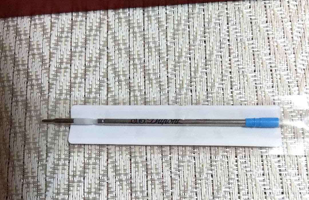 S.T. Dupont シルバーカラーボールペン 専用ケース付き