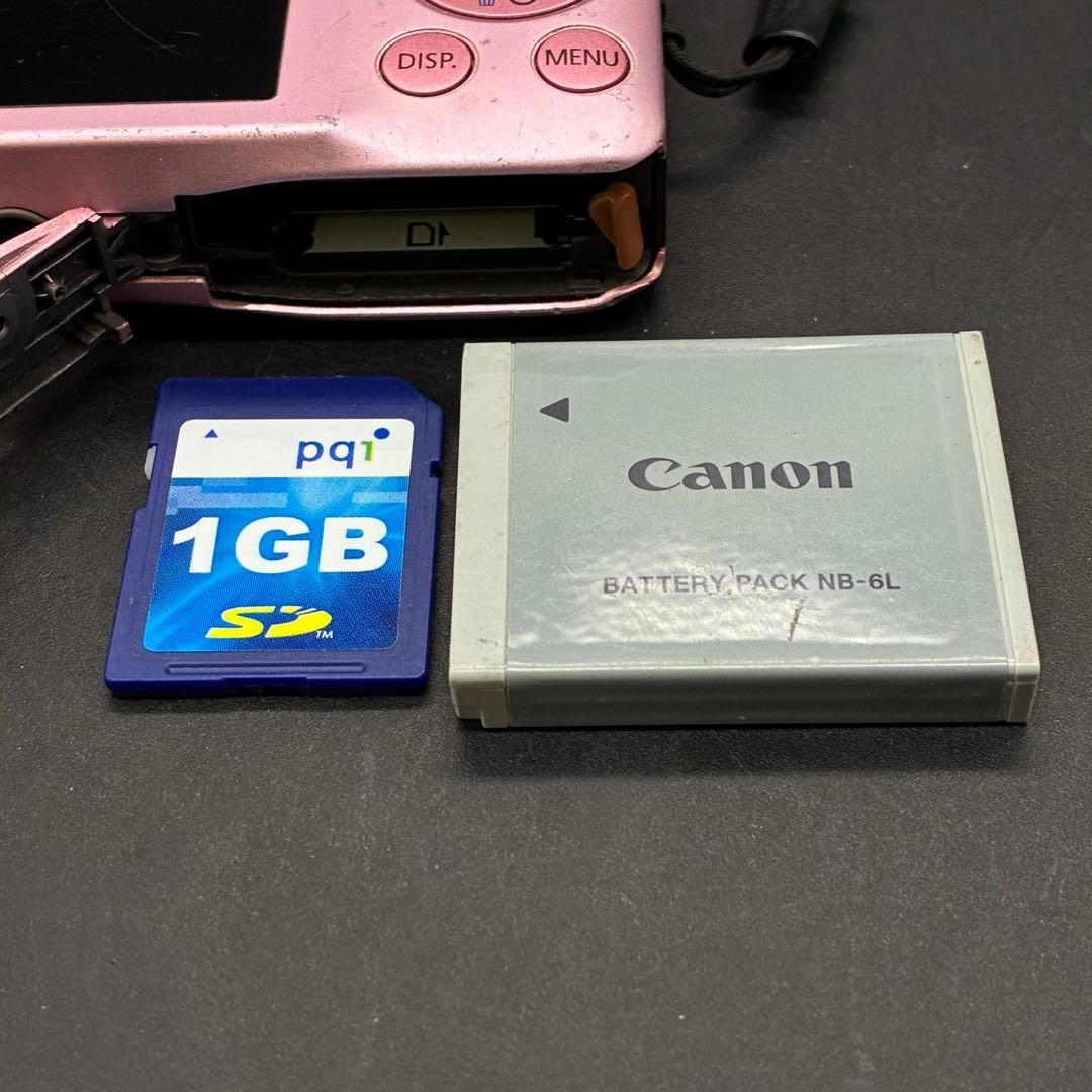 【動作確認済み】 Canon ixy 200F コンパクトデジタルカメラ ピンク