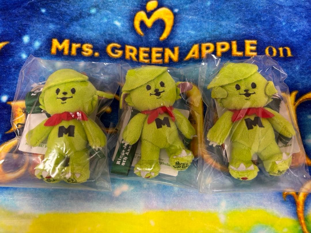 Mrs. GREEN APPLE　メメル キーホルダー3個セット
