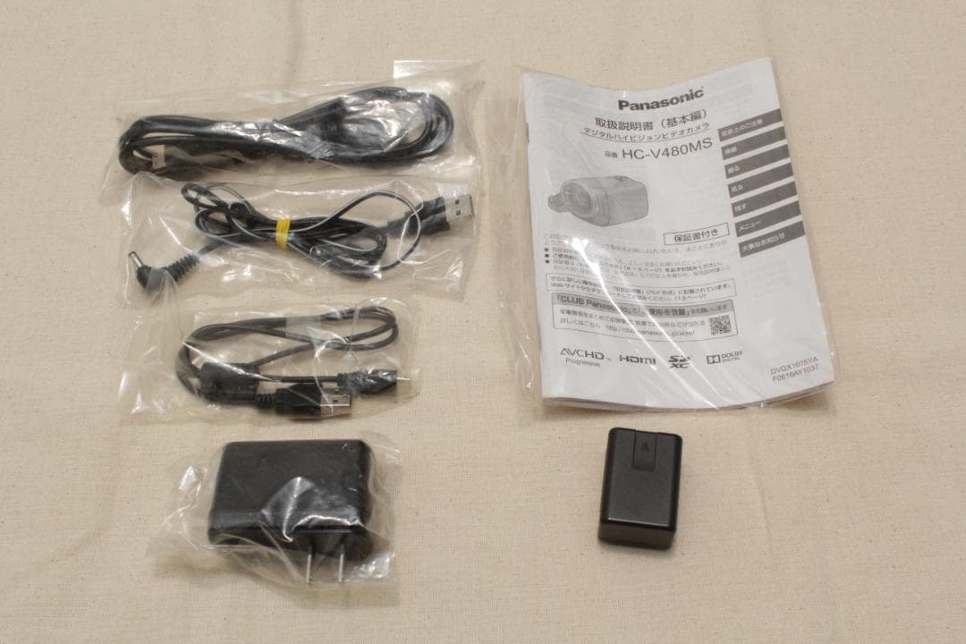 Panasonic HC-V480MS　ビデオカメラ　ジャンク