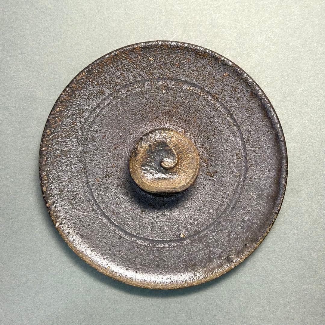 水指　『柴岡秀泉　備前焼』　お茶道具　茶道　共箱　工芸品