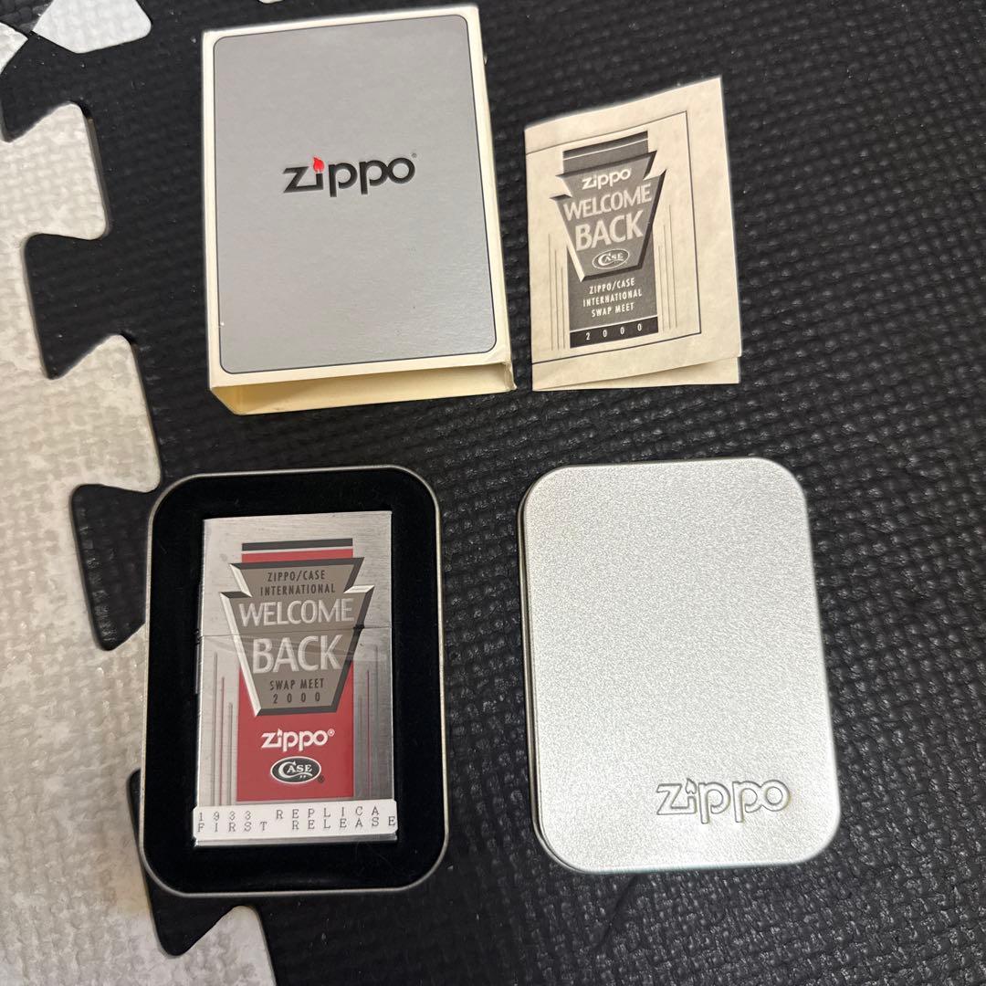 Zippo WELCOME BACK 2000 1933レプリカ希少