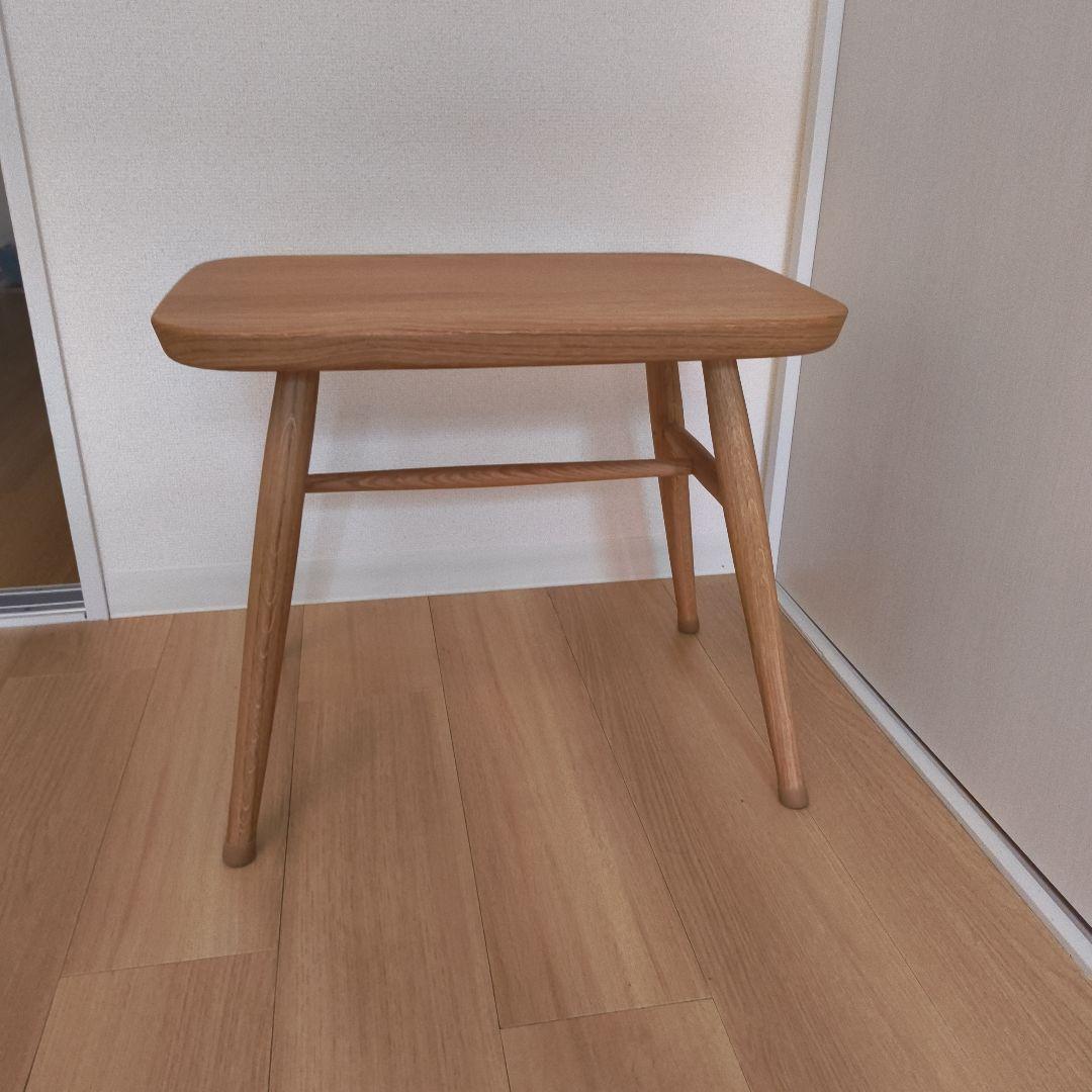 無印良品 オーク材スツール