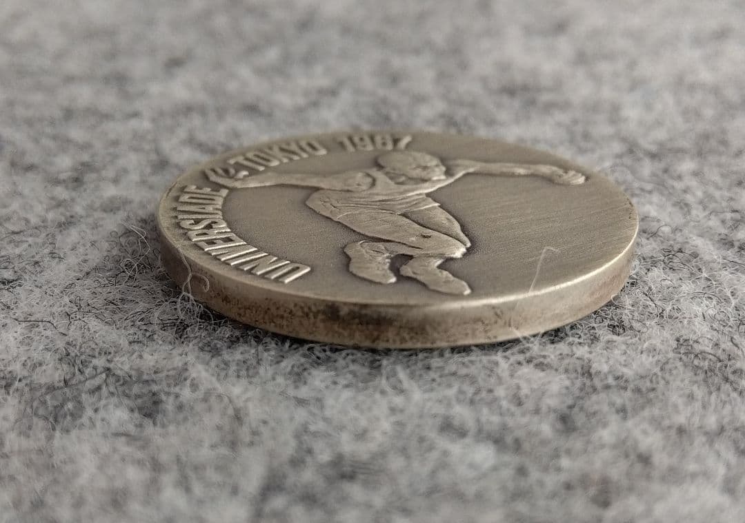 ユニバーシアード 東京1967記念銀メダル　シルバー925