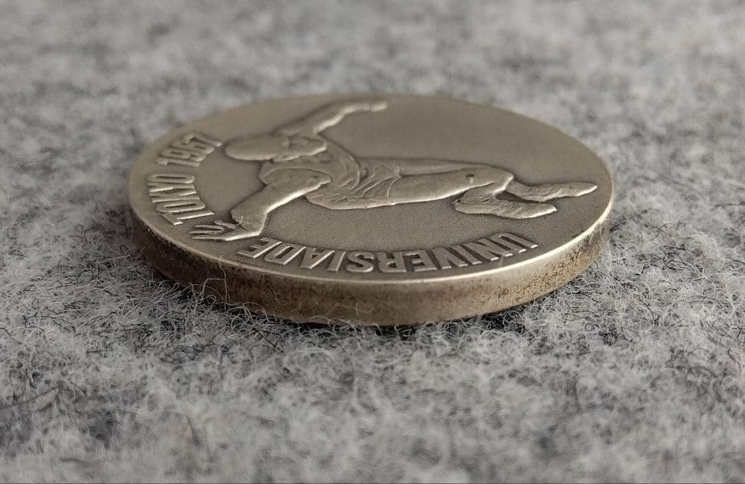 ユニバーシアード 東京1967記念銀メダル　シルバー925