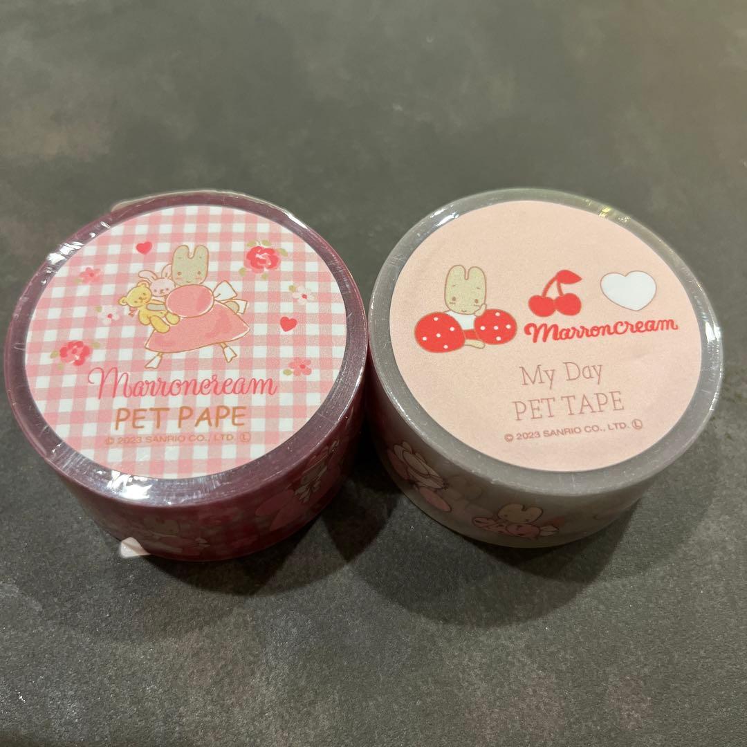 ARomantic マロンクリーム テープ セット 伊勢丹 サンリオ
