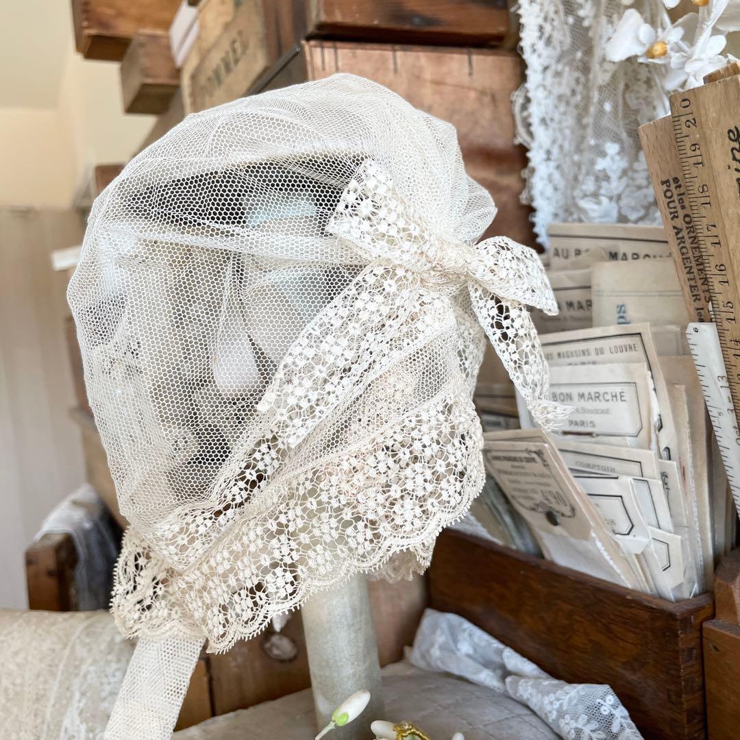 フランスアンティーク　ボネ