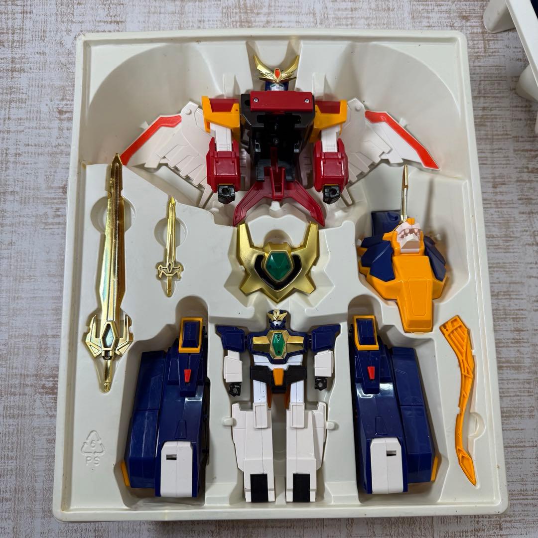 レア　韓国版 当時物 絶対無敵ライジンオー 超無敵合体ゴッドライジンオーセット