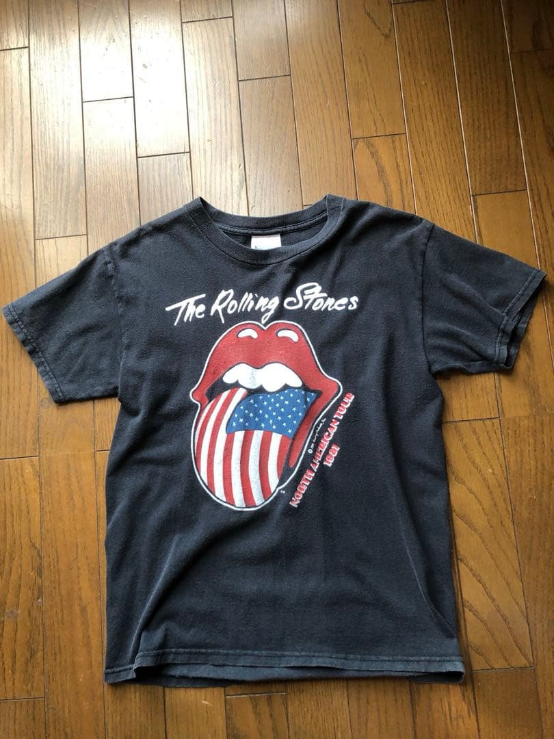 Rolling Stones 1981 ツアー Tシャツ　サイズ14-16 S