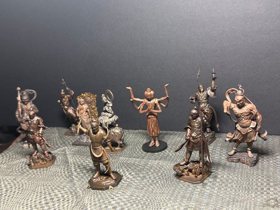 ★仏像フィギュアセット 10体 経年劣化★