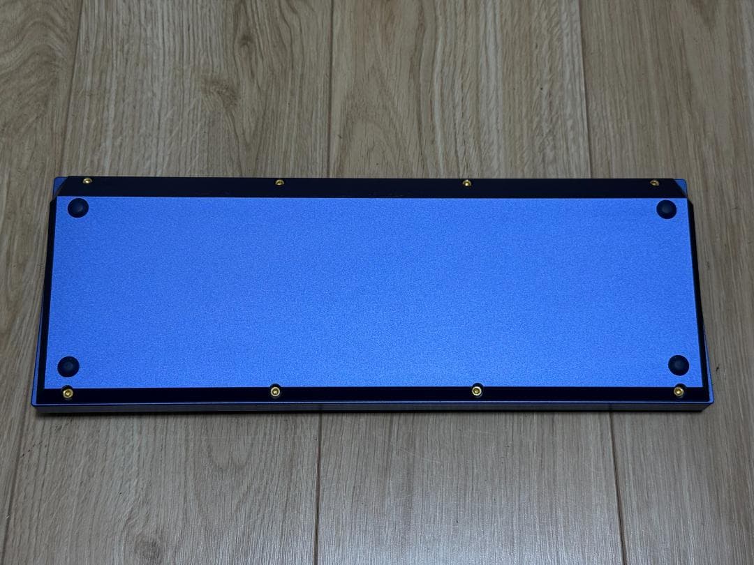 ★極美品★Keychron Q2 ネイビーブルー Gateron赤軸 ノブ付