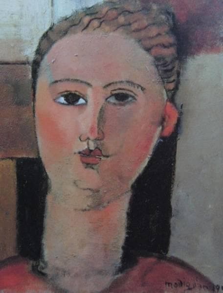 アメデオ・モディリアーニ、赤毛の娘、希少な額装用画集より、新品高級額装付