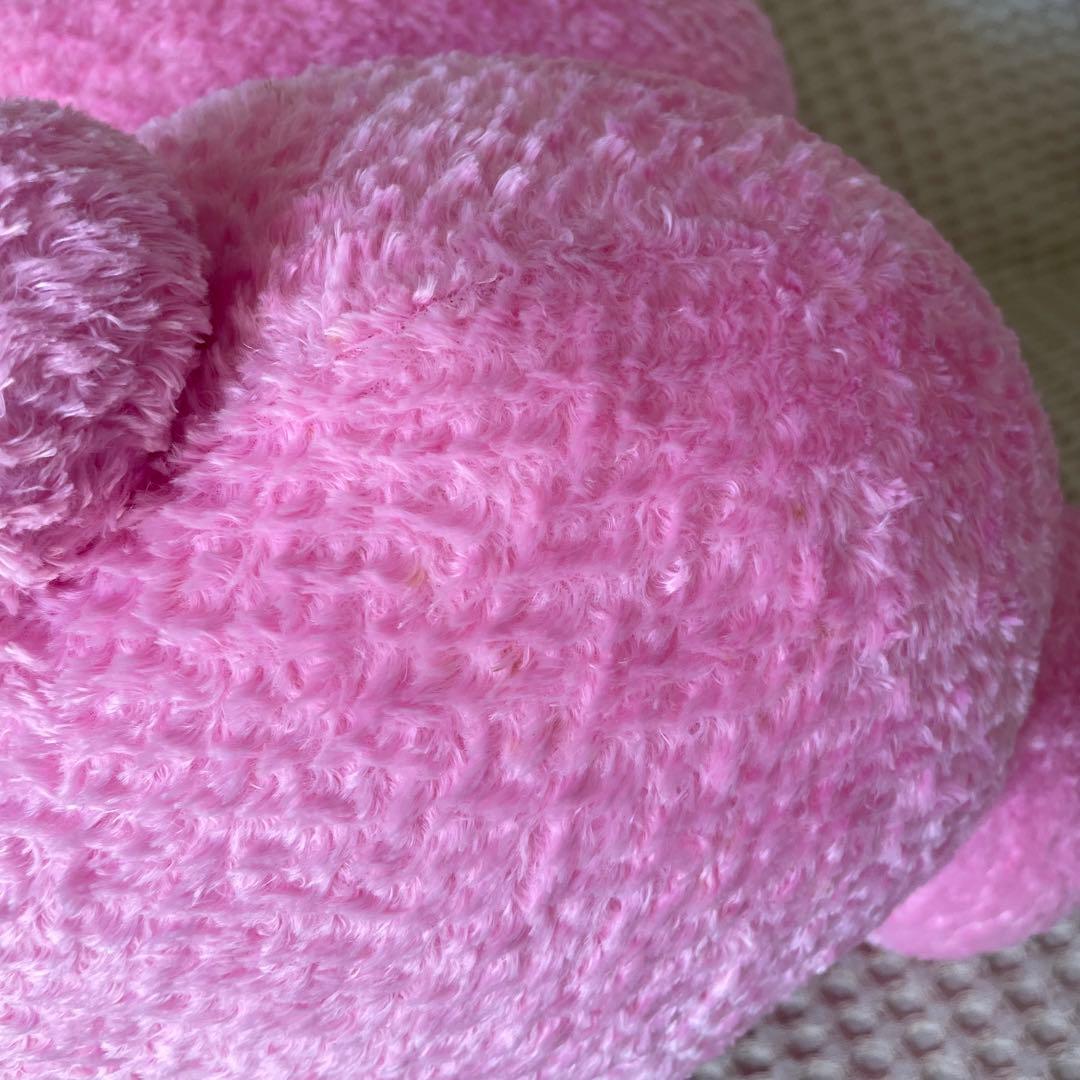 特大　キティちゃん　くま　ぬいぐるみ ピンク　リボン　平成