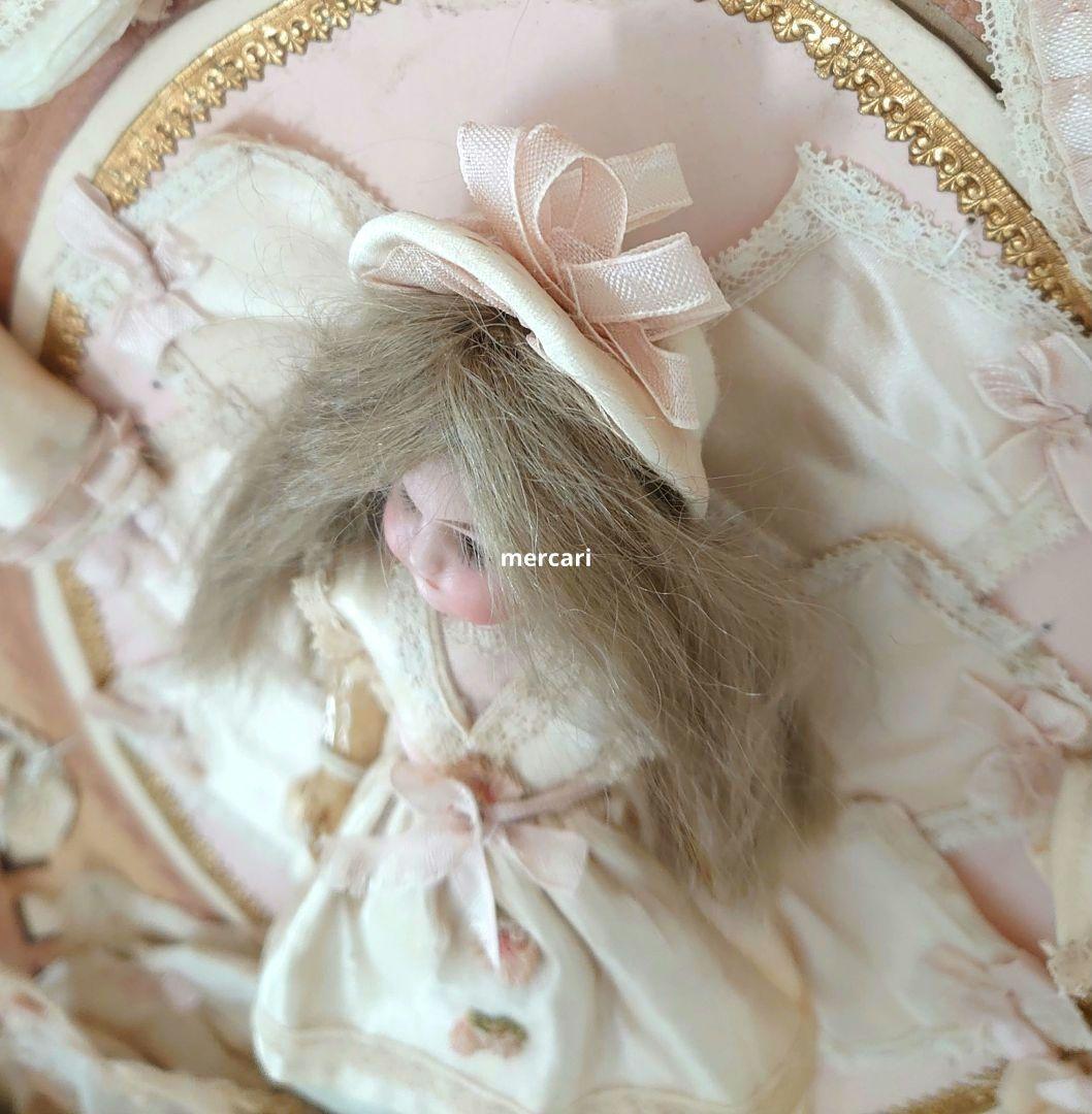 稀少・フランスアンティーク フレンチミニョネット　オリジナルボックスセット