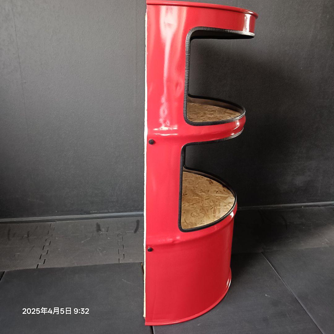 200㍑ドラム缶remakeBOX！レッド