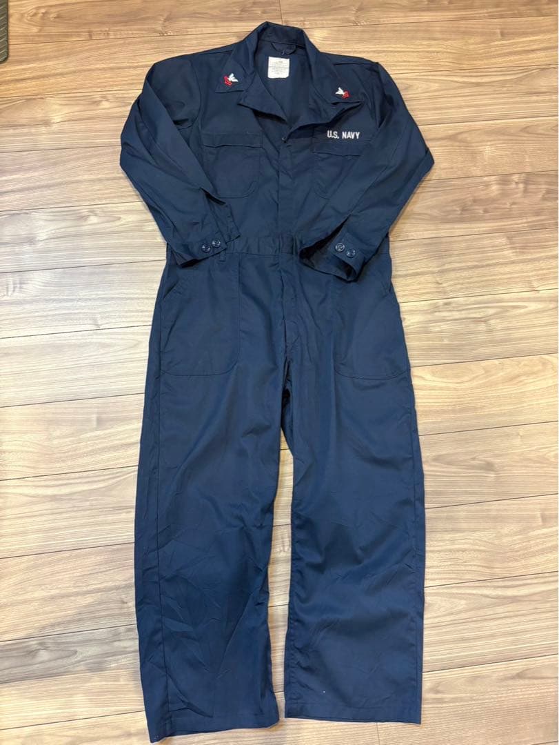 米軍放出品　海軍　ツナギ　United　States　Navy