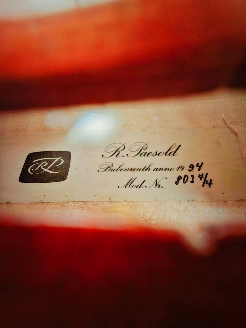弦楽器 R.Paesold 803 1994 Violin 4/4