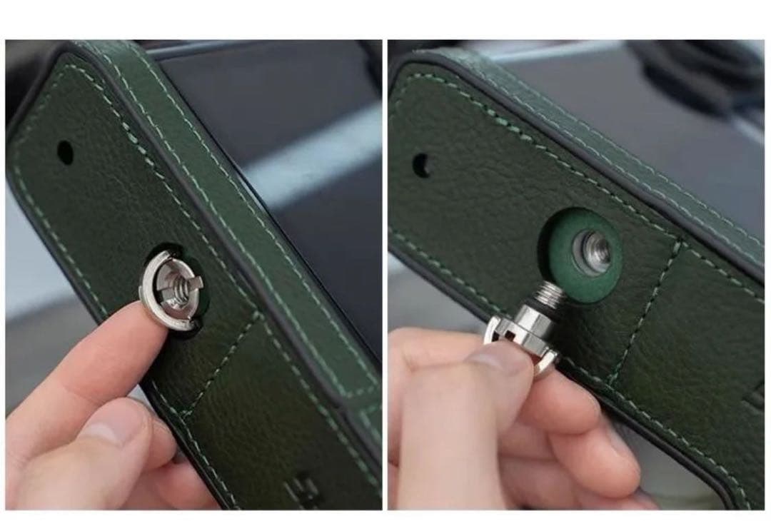 Fujifilm GFX100RF 茶色牛革ハンドル