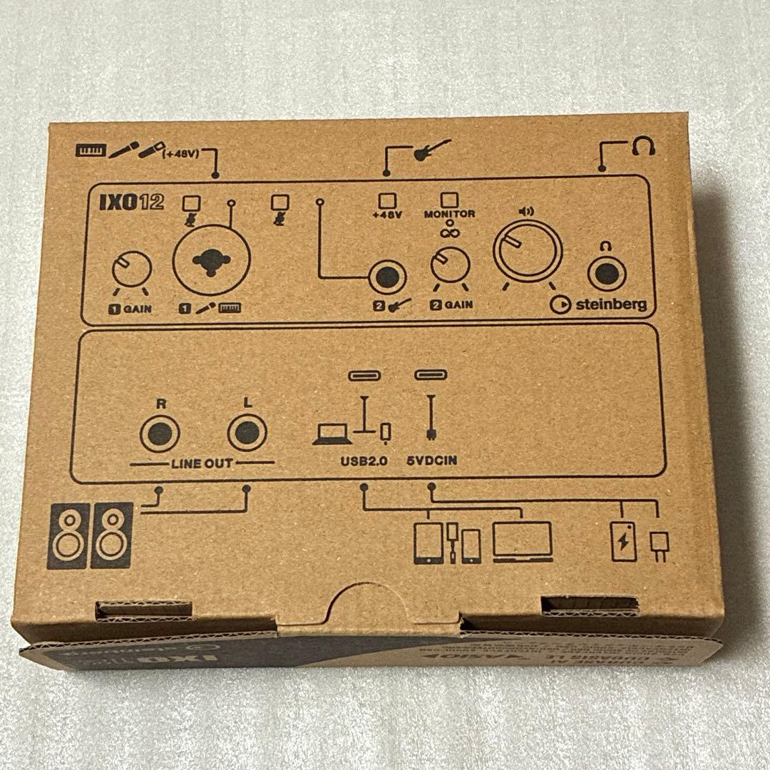 Steinberg IXO12 オーディオインターフェース/DLコード未使用