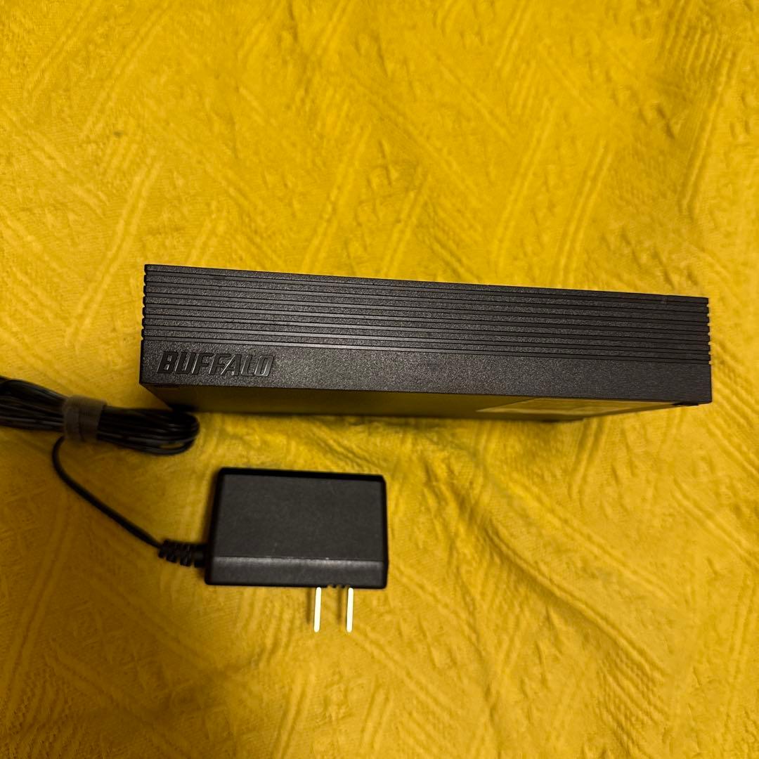 BUFFALO HD-AD4U3 4TB ブラックHDD、ハードディスクドライブ