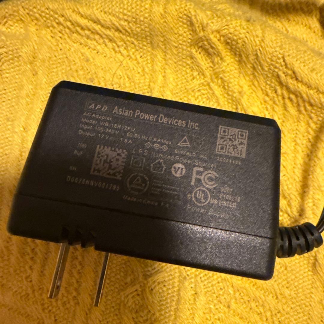 BUFFALO HD-AD4U3 4TB ブラックHDD、ハードディスクドライブ