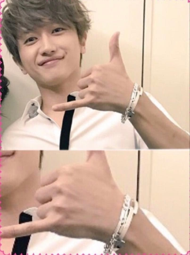 GUCCI 新品同様品【AAA 西島隆弘 着用】ブレスレット バングル　付属品